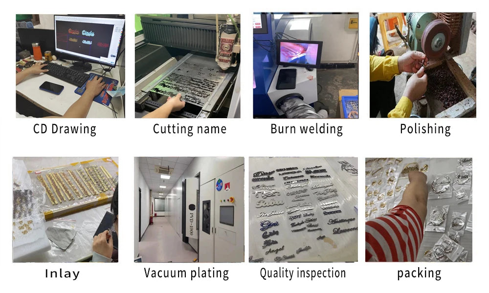 Customized Name Bracelet For Women Stainless Steel Cuff Bracelet Personalized Nameplate Custom Letter Detachable Bangle Jewelry