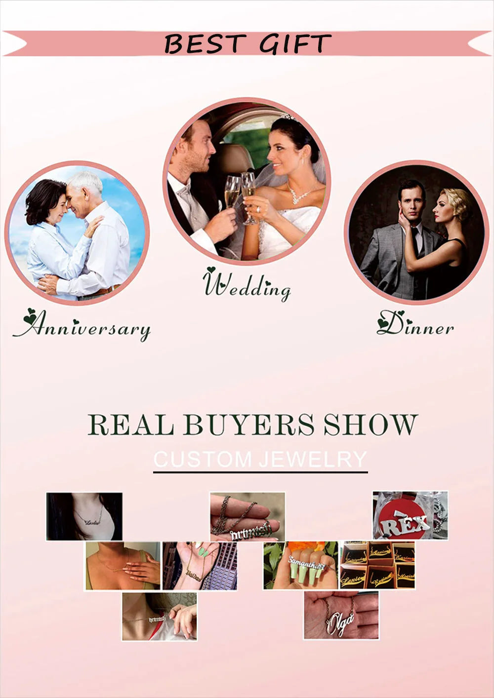 Customized Name Bracelet For Women Stainless Steel Cuff Bracelet Personalized Nameplate Custom Letter Detachable Bangle Jewelry