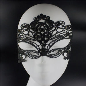 New Fashion Sexy Women Hollow Lace Masquerade Face Mask Lstry Princess Prom Party Props Costume Halloween Masquerade Mask Women