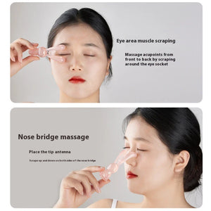 Facial Tools Massage Plate Rabbit Shape Face Lifting Guasha Scraping Massage Reduce Puffiness Nose Lifting Nose Guasha Care