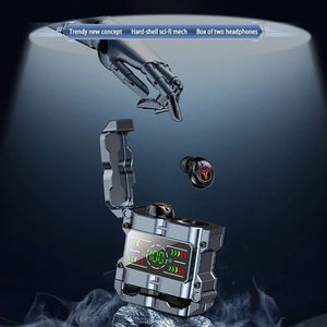 Upgraded TWS Wireless Headphones Noise Canceling Earbuds Bluetooth 5.3 Earphone HD Stereo Sports Waterproof Headset PK M25 M45