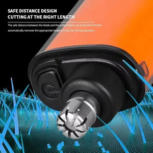 Hot Trend Vault nose hair trimmer with LED light, portable electric grooming clip for travel and everyday grooming.