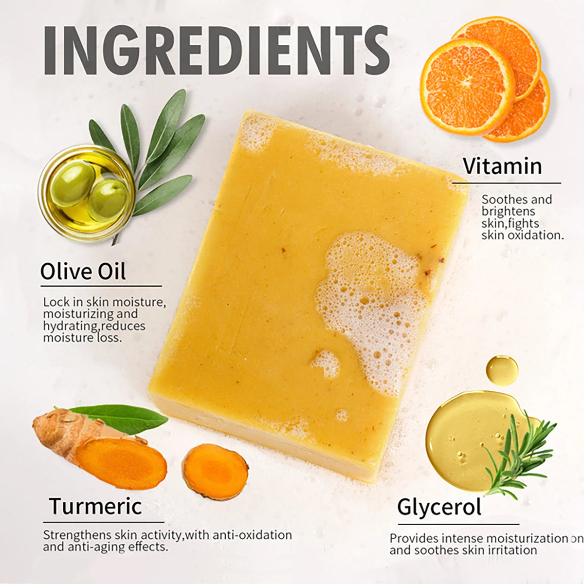 Unisex AILKE Turmeric Skin Care acne lightening and pore refining serum in a sleek bottle, ideal for clear, glowing skin.