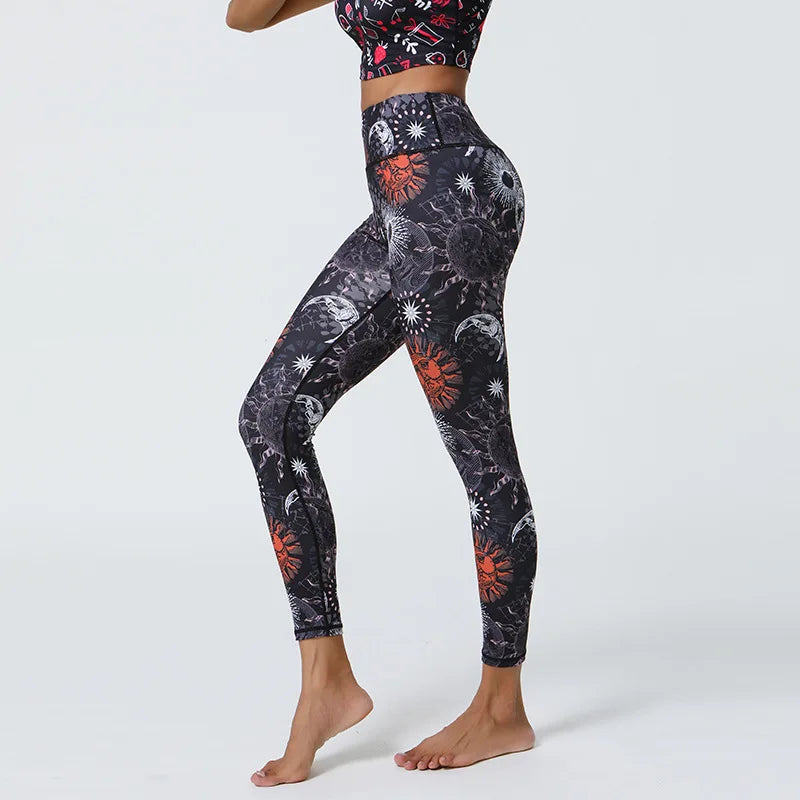 Leggings Sport Women Fitness Seamless Print Yoga Pants Leggings for Fitness Running Sports Pants Fitness Slim Gym Leggings 2024