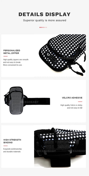 Running phone arm Bag for men and women Arm strap Sports arm Sleeve Artifact Wrist bag Waterproof lightweight outdoor equipment