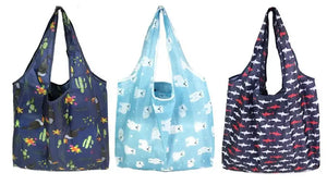 Hot Trend Vault eTyaCN reusable shopping bag for women, large foldable eco tote with case, durable and stylish for daily use.