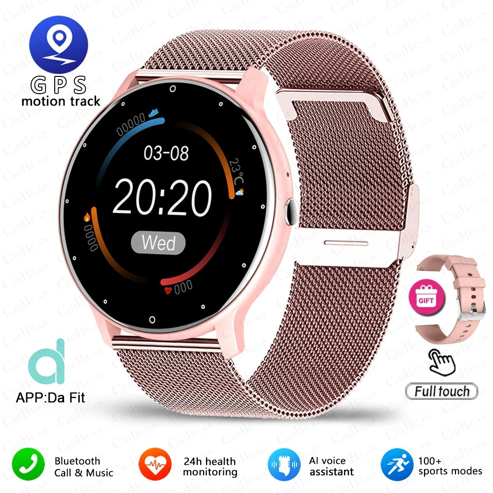 Hot Trend Vault men's smart watch with full touch screen, fitness tracker, heart rate monitor, Bluetooth calling, lightweight accessories