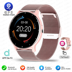 Hot Trend Vault men's smart watch with full touch screen, fitness tracker, heart rate monitor, Bluetooth calling, lightweight accessories