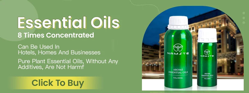 Hot Trend Vault Namste 100ml pure plant essential oil air freshener bottle with a natural scent for hotels and homes.