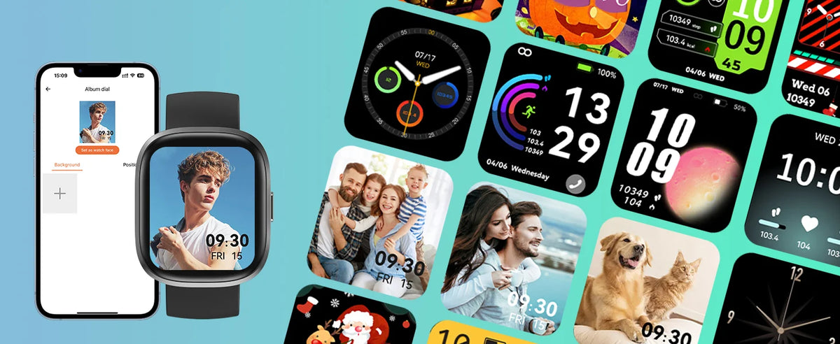 Smart Watch(Answer/Make Call), 1.83" HD Smart Watches for Men Women fitness Tracker Sleep Monitor