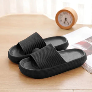 Women Thick Platform Cloud Slippers Summer Beach Eva Soft Sole Slide Sandals Leisure Men Ladies Indoor Bathroom Anti-slip Shoes