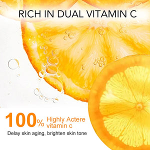 Hot Trend Vault AILKE Whitening Skin Care Kit with Vitamin C for brightening and unisex use, featuring skincare products in the kit.