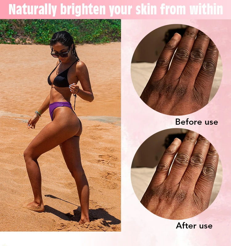 AILKE Whitening Moisturizing Korean Facial And Body Lotion, Reduce Melanin Wrinkles, Vitamin C Dark Spots Remove Skin Care Cream