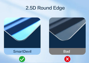 SmartDevil 2/3 pcs Screen Protector HD for iPhone 17 Pro max 17 Air 16 Anti-fingerprint Tempered Glass Film for iPhone 16 Pro 15