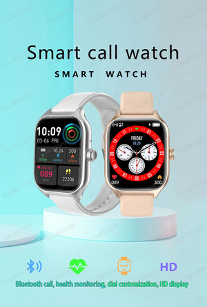 Hot Trend Vault smartwatch with 1.83-inch HD display, Bluetooth call alerts, music, and sports mode for Android and iOS.