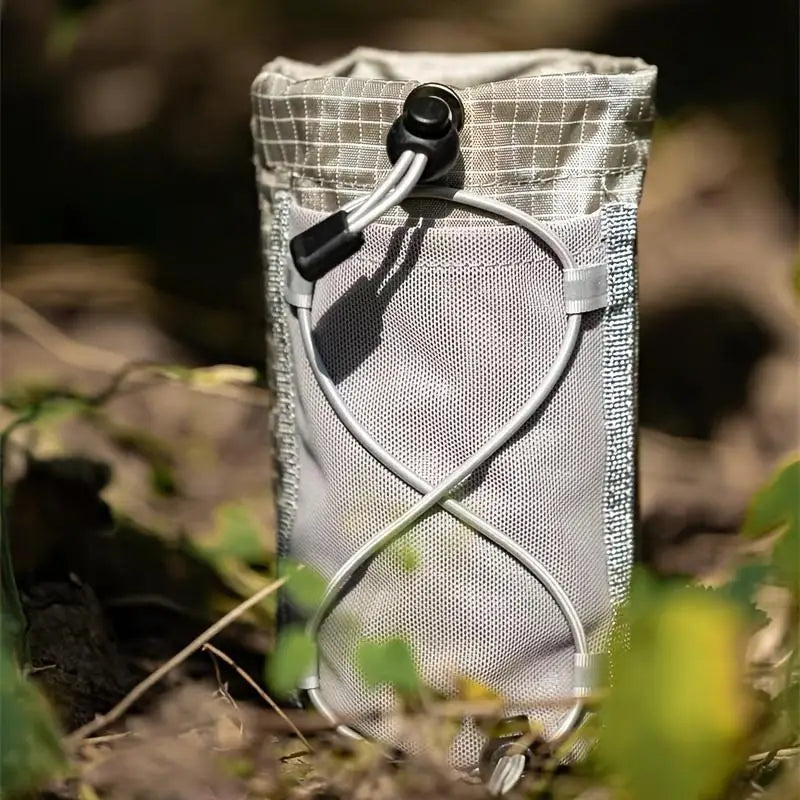 Running Backpack Strap Hanging Bag Outdoor Sports Phone Pouch Accessory Storage for Climbing Hiking Cycling