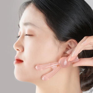Facial Tools Massage Plate Rabbit Shape Face Lifting Guasha Scraping Massage Reduce Puffiness Nose Lifting Nose Guasha Care