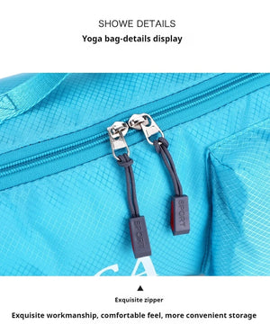 Fitness Sports Yoga Mat Waterproof Bag Multifunction Pocket Yoga Carrier Knapsack Large Capacity Storage Yoga Mat Holder