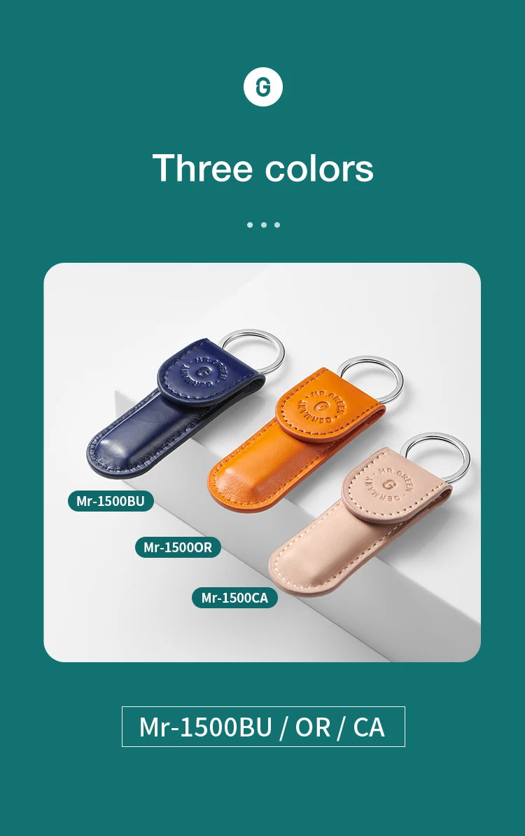 MR.GREEN Ultra-Thin Nail Clippers Collapsible Portable Travel Fingernail Nail Scissors Cutter Stainless Steel Manicure Tools