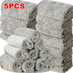 Microfiber Cleaning Cloths for Bicycle Car Kitchen Towel Absorbent Soft And Stain-removing Cloth Reusable Cleaning Towels