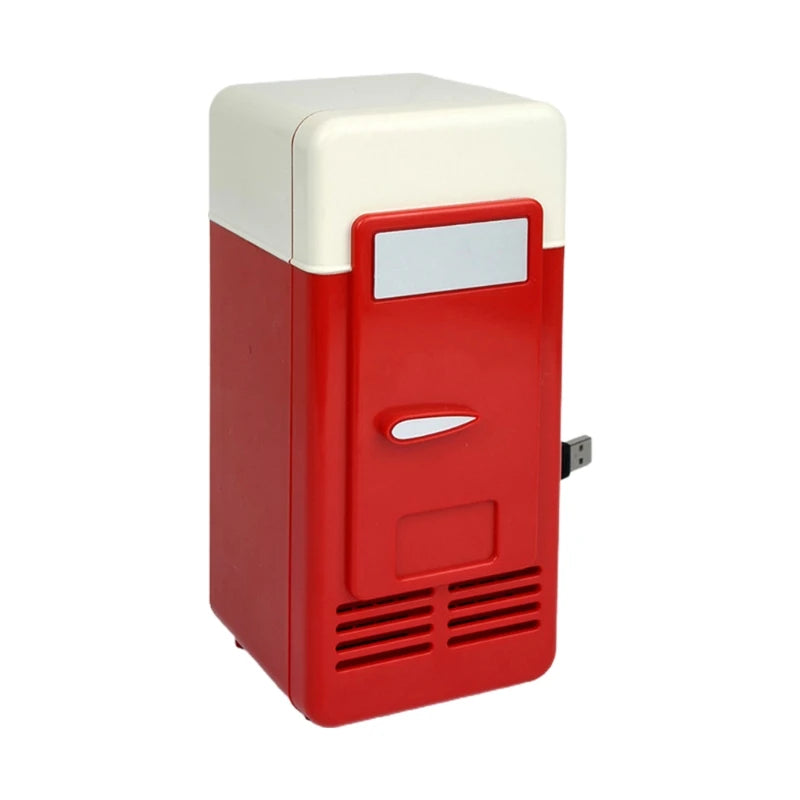 Hot Trend Vault MEXI portable mini car refrigerator USB dual-use, compact design ideal for travel and vehicle cooling.