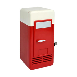 Hot Trend Vault MEXI portable mini car refrigerator USB dual-use, compact design ideal for travel and vehicle cooling.