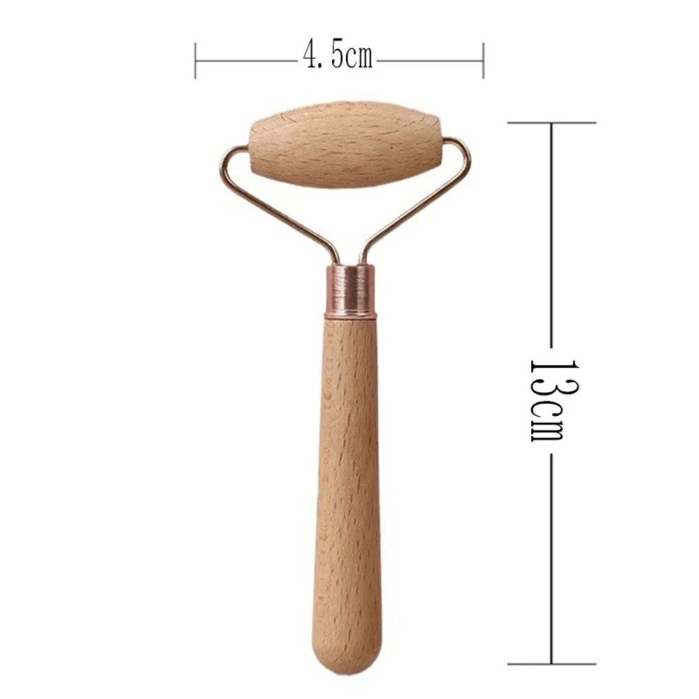 6/7/8Pcs/Set Wooden Facial Massage Tools Roller Scraping Board Face Massager Kit Durable Anti-Aging Facial Care Kit