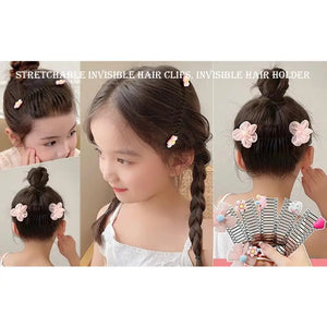 Hot Trend Vault hair comb clips for bun styling and flower crown hairpins, strong hold for women and girls.