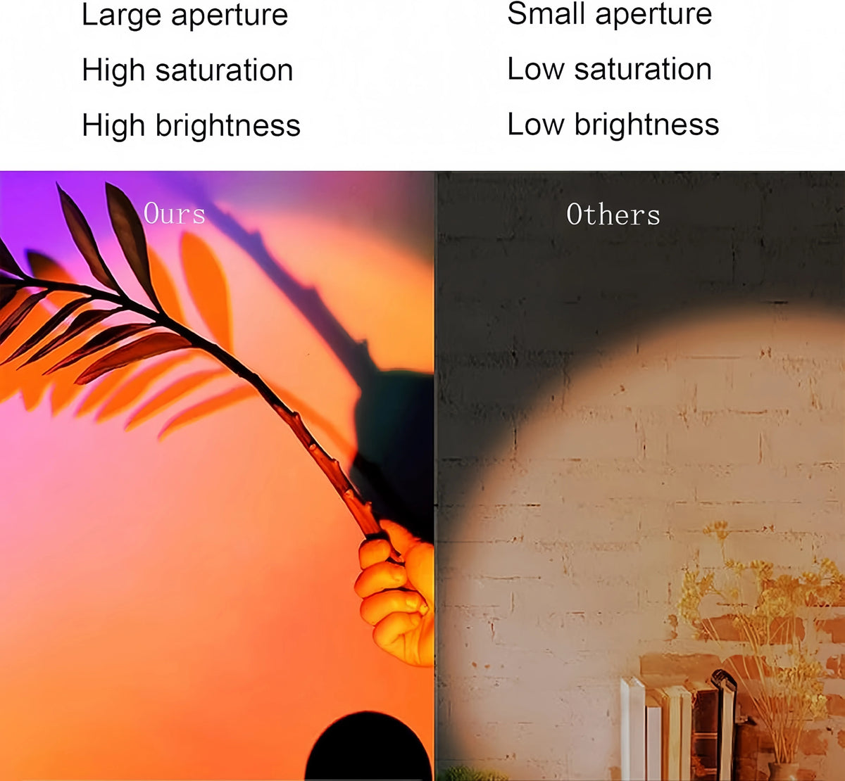 Sunset Lamp Night Light Projection Lamps Christmas Light with Remote Mood Lighting Rainbow Sunlight lamp Led Colorful Changing