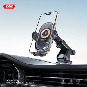 Wireless car charger and magnetic holder with suction cup and air vent mount, compatible with Hot Trend Vault for driver convenience