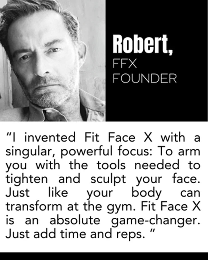 FACE SCULPTING GYM -4 Tools Working Out Over 60 Face Muscles/Face Lift In a Box/Fully Sculpt Your Cheeks, Neck, Jowls, Jawline,