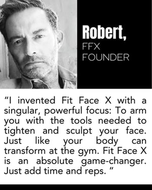 FACE SCULPTING GYM -4 Tools Working Out Over 60 Face Muscles/Face Lift In a Box/Fully Sculpt Your Cheeks, Neck, Jowls, Jawline,