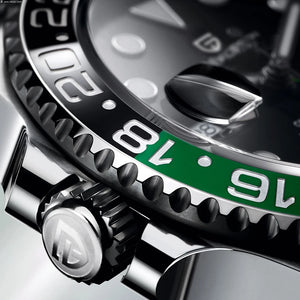 Luxury PAGANI DESIGN GMT men's watch featuring a sapphire crystal, automatic movement, and 40mm case.