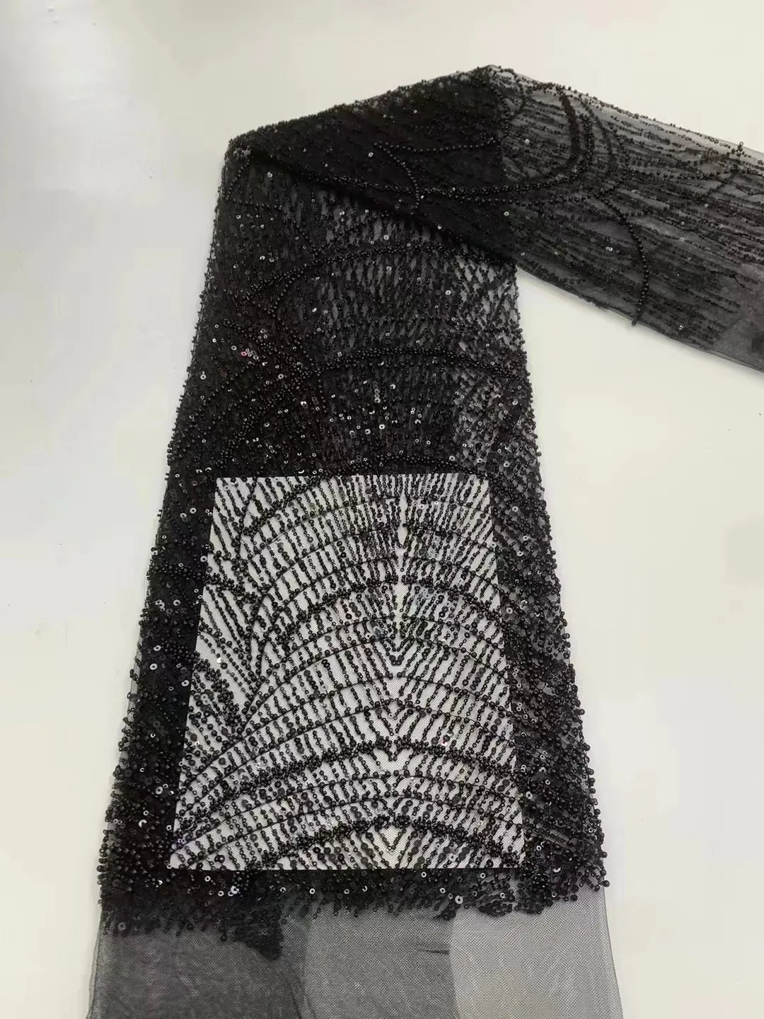 Elegant Wedding Evening  Dress for Women 2025 Muslim Long Sleeves Mermaid Detachable Train Sequined Prom Party Gown Customized