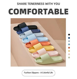 Soft Sole Massage Shower Shoes for Women Men Couples Waterproof Non-slip Home Leisure Fashion Bathroom Slippers