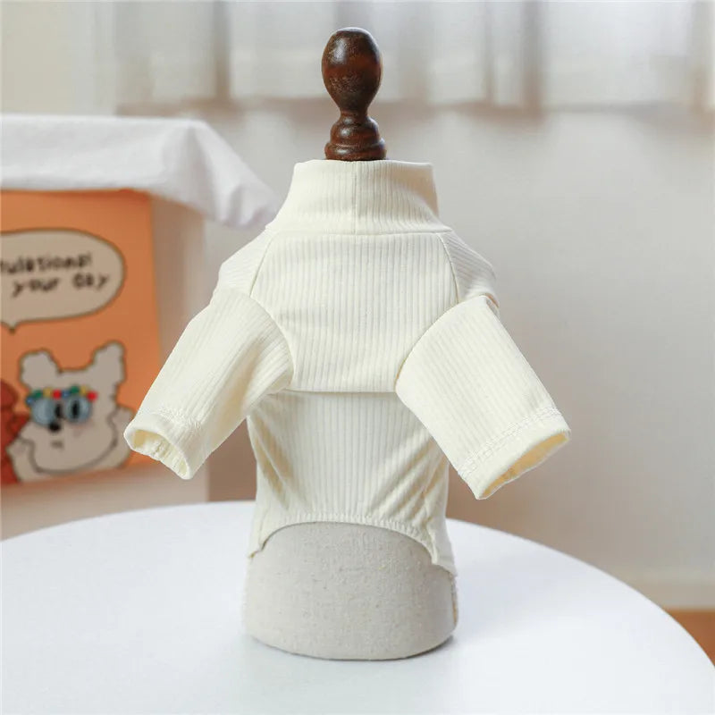 Heart Pattern Turtleneck Sweatshirt for Small Dogs and Cat,Hoodies Shirt,Pet Clothes,Spring Valentine's Day,Sweet,Chihuahua York