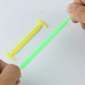 16pcs Lazy Shoelace Silicone Quick Lace Elastic Women Men No Tie Kids Adult Sneakers Lacing Shoelace Buckle Shoes Accessories