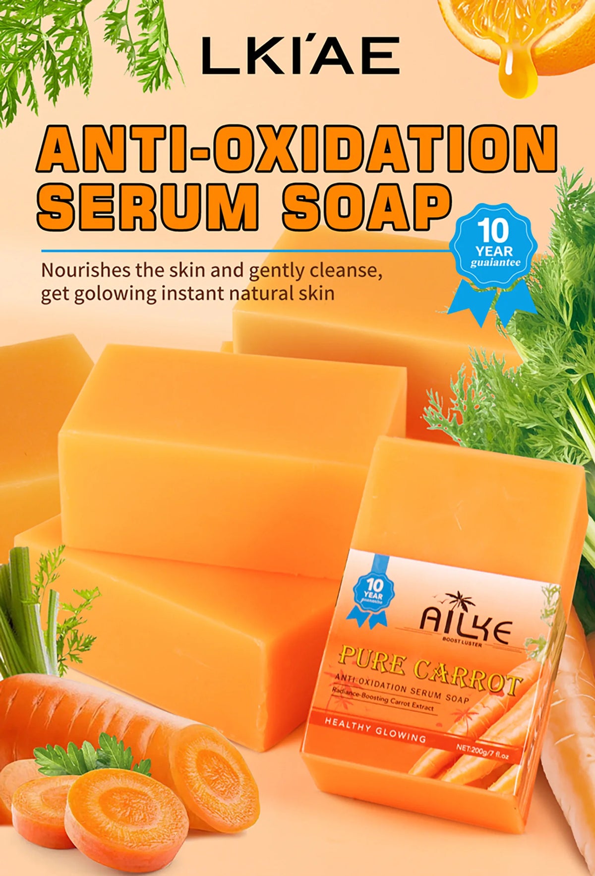 Hot Trend Vault Arbutin whitening cream with vitamin C, papaya, and carrot for dark spot removal and radiant skin.