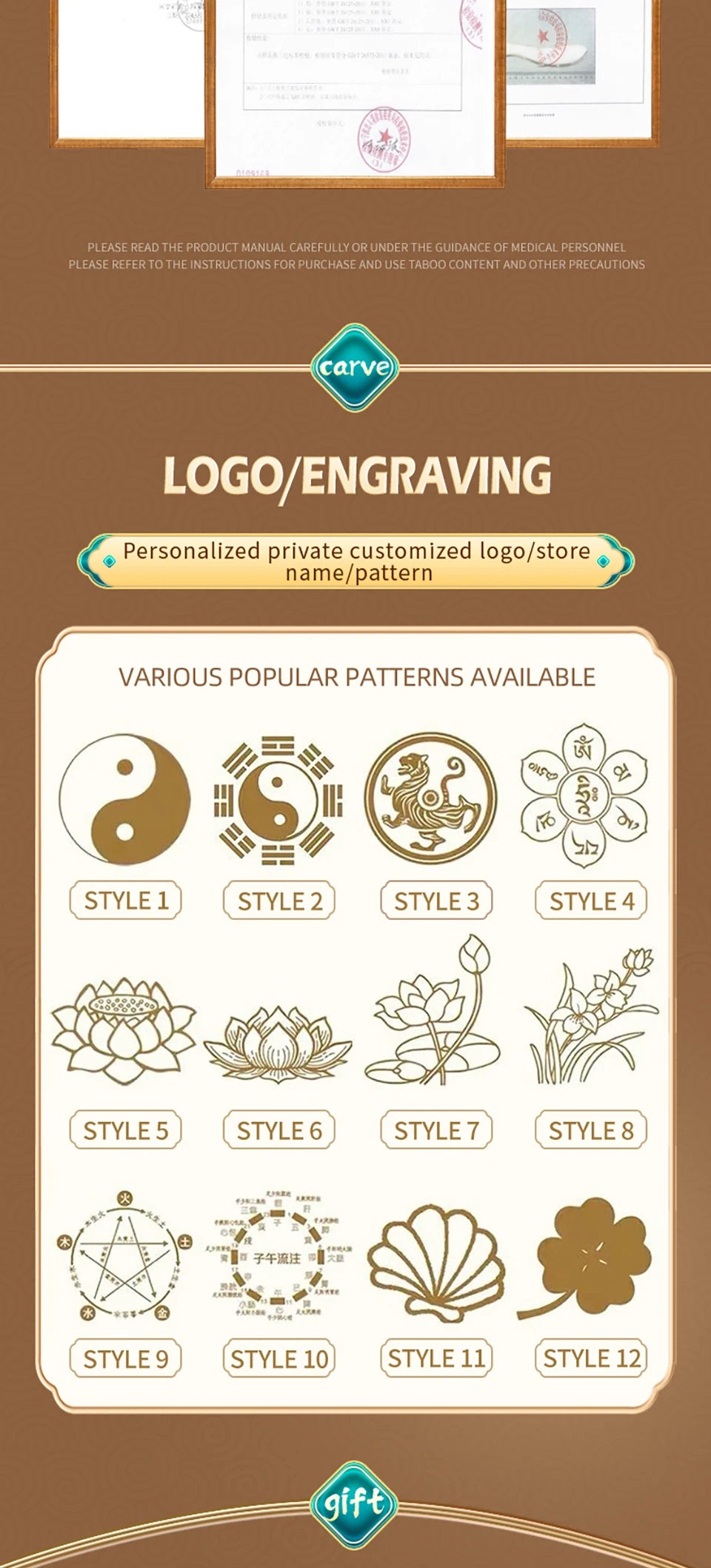 face massage tool gua sha facial beauty tool  eye instrument brass scraping plate beauty instrument  Metal massage plate