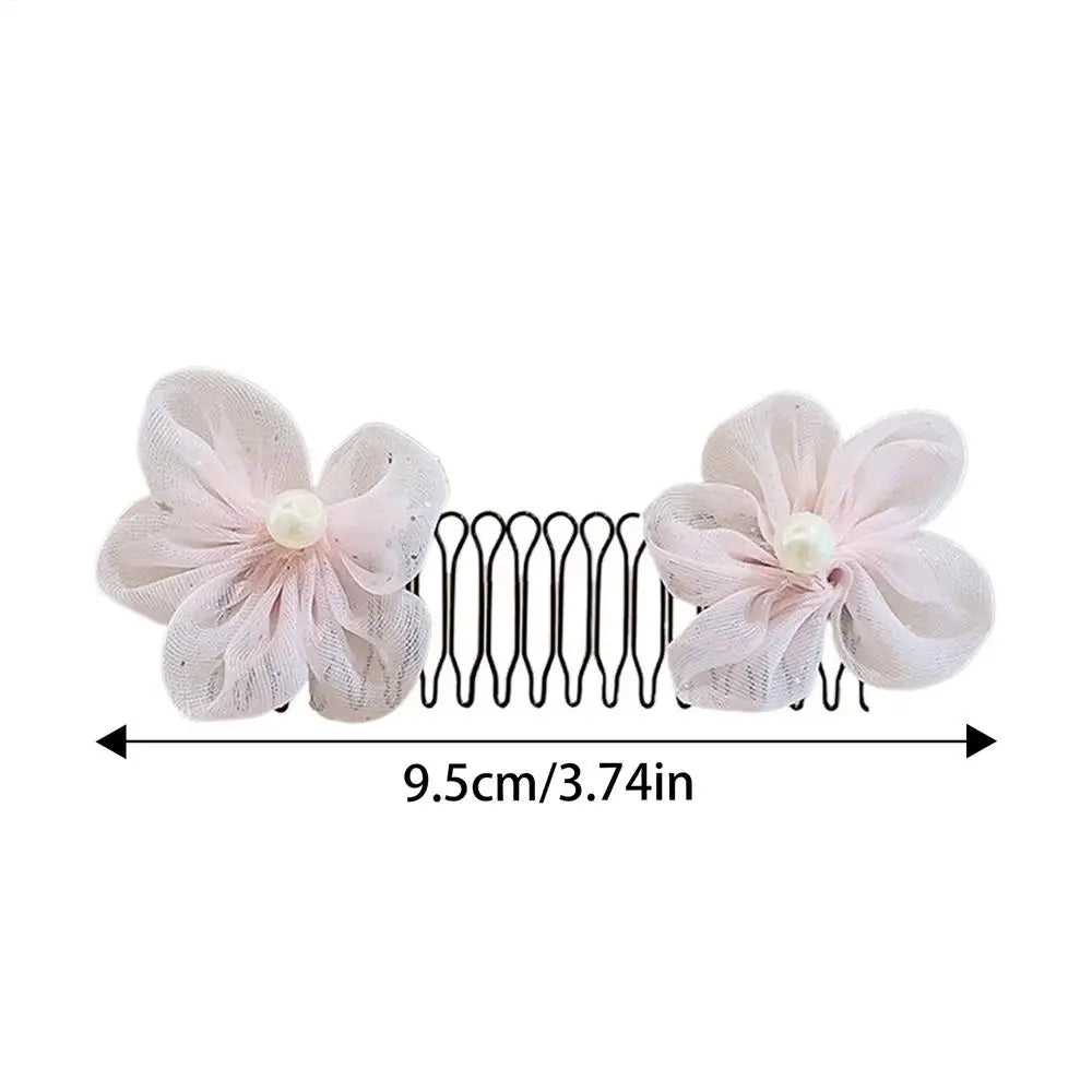 Hot Trend Vault hair comb clips for bun styling and flower crowns, strong hold hairpins for women and girls.
