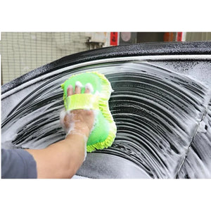 Microfiber Car Washer Sponge Cleaning Car Care Detailing Brushes Washing Towel Auto Gloves Styling Accessories