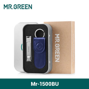 MR.GREEN Ultra-Thin Nail Clippers Collapsible Portable Travel Fingernail Nail Scissors Cutter Stainless Steel Manicure Tools
