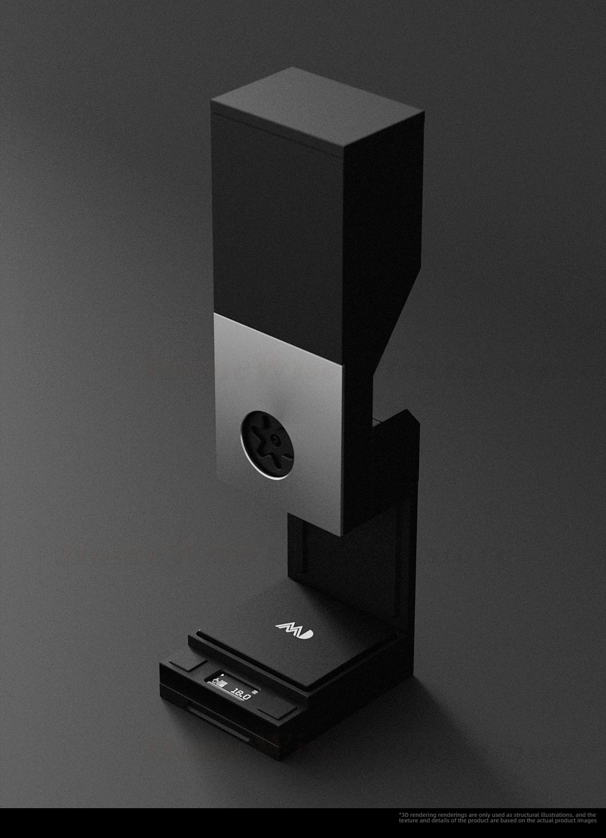 HomeWIse HW-01 Coffee Bean Dispenser Automatic Coffee Bean Counter Coffee Tool for Single-Origin Coffee Beans Espresso Pour Over