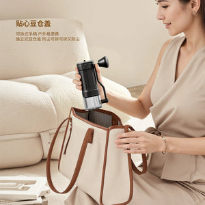 Mini Manual Coffee Grinder, 40 Adjustable Settings, Portable Hand Mill with 30g Capacity, Conical Burr for Espresso, Pour Over,