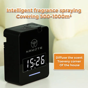 Hot Trend Vault Namste LuxPerfume Aroma Diffuser with Bluetooth, 300ml, air freshener for home HVAC, built-in fan system.