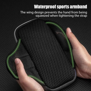 Running Mobile Phone Arm Bag Sports Phone Armband Waterproof Running Jogging Mobile Phone Protective Bags Accessories For iPhone