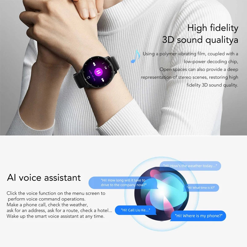 Hot Trend Vault men's smart watch with full touch screen, fitness tracker, heart rate monitor, Bluetooth calling, lightweight accessory.