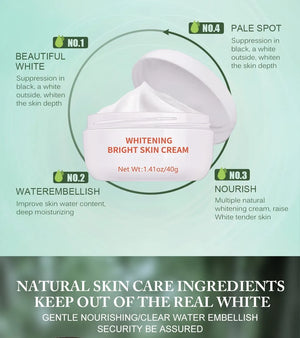 MeiYanQiong dark spot remover cream for women with snail extract, displayed in a sleek jar with the product label visible.