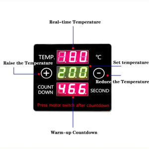 S9S Oil Press Stainless Steel Automatic Cold Press Oil Press Coconut Peanut Kernel Oil Press 110V/220V 1500W (Max)