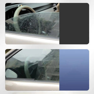 Car Side Window Wiper Driver Side Glass Cleaning Tool Rubber Truck Glass Cleaner Water Mist Removal Tool For Rainy And Foggy Day